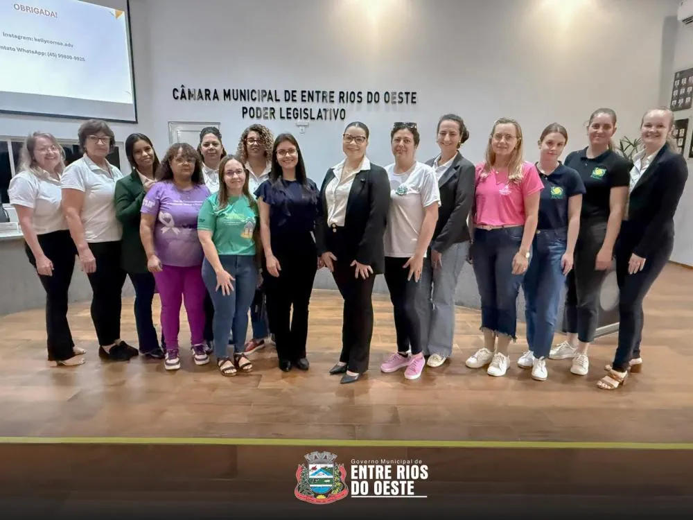 Entre Rios do Oeste promove palestra sobre o Programa Jovem Aprendiz