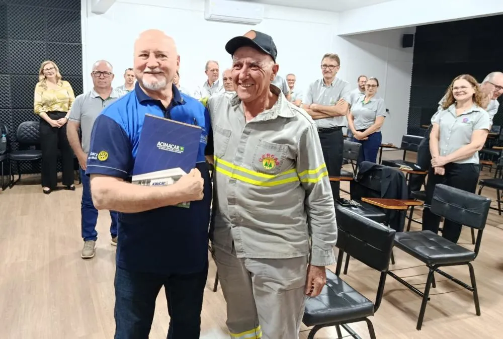 Wilson Peiter, da Cercar, é escolhido Funcionário Padrão 2026 de Marechal Rondon